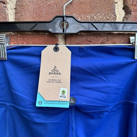 prAna Women's $99 Luxara Pocket Legging in Rich Sapphire size large - Picture 7 of 7